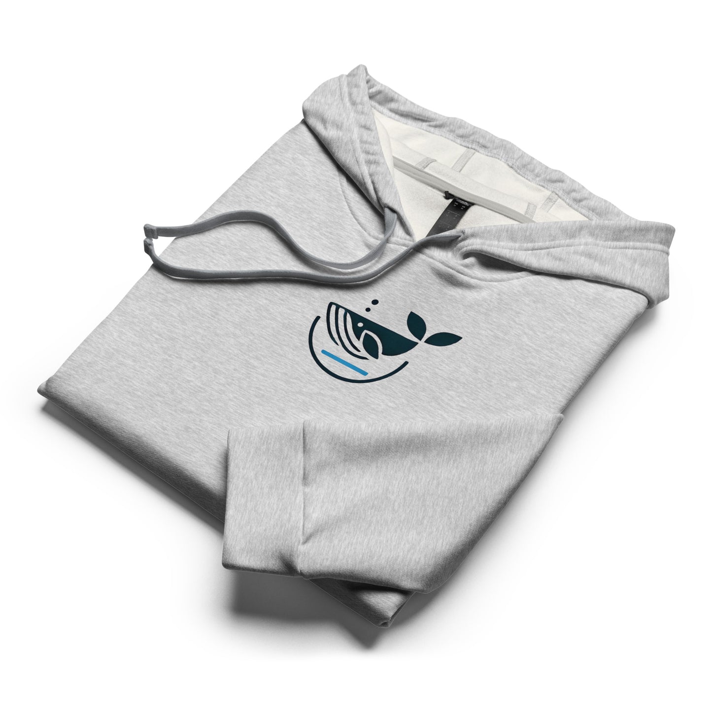 Whale Whisper adidas fleece hoodie