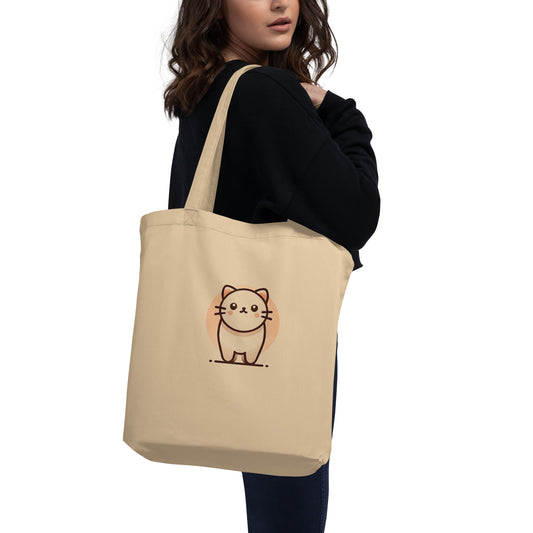 Sunset Kitty Eco Tote Bag