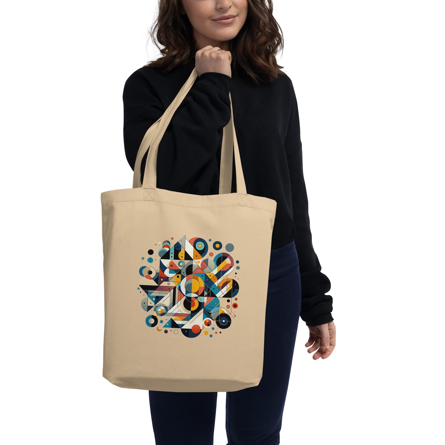 Geometric Harmony Eco Tote Bag