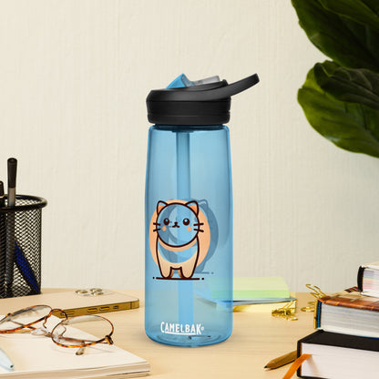 Sunset Kitty Sports water bottle