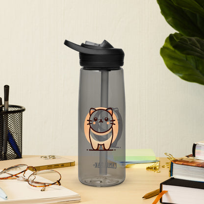 Sunset Kitty Sports water bottle