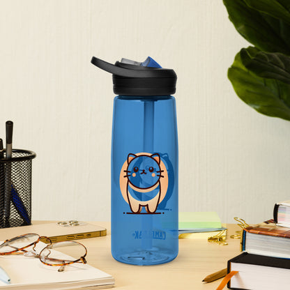 Sunset Kitty Sports water bottle