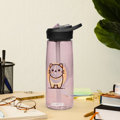 Sunset Kitty Sports water bottle