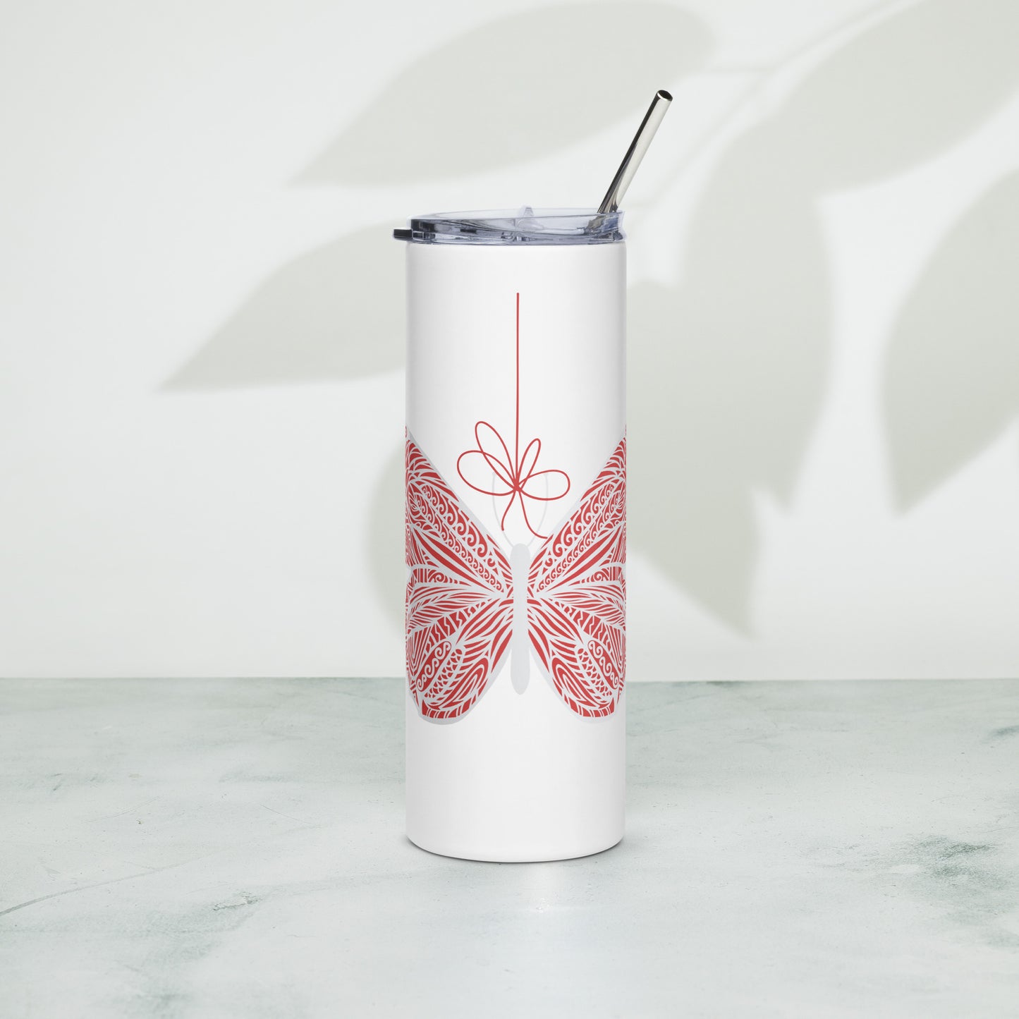 Butterfly! Stainless steel tumbler