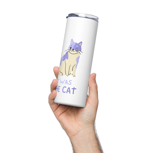It was the Cat Stainless steel tumbler