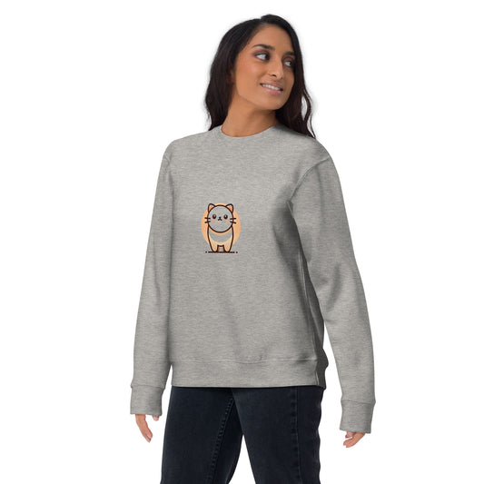 Sunset Kitty Unisex Premium Sweatshirt