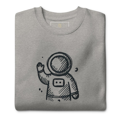 Space Cadet: Lost in the Grocery Aisle Unisex Premium Sweatshirt