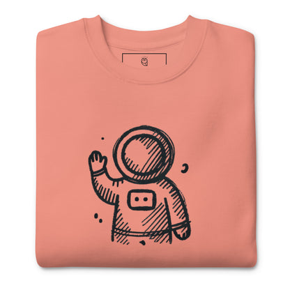 Space Cadet: Lost in the Grocery Aisle Unisex Premium Sweatshirt