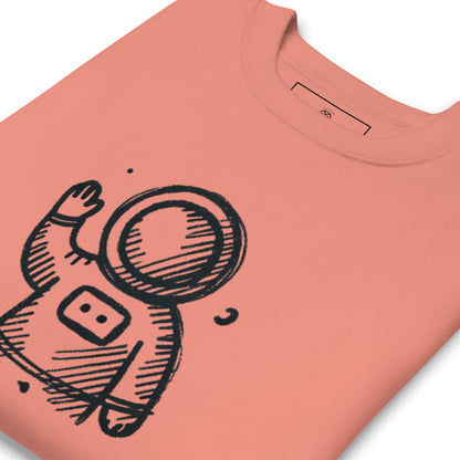 Space Cadet: Lost in the Grocery Aisle Unisex Premium Sweatshirt