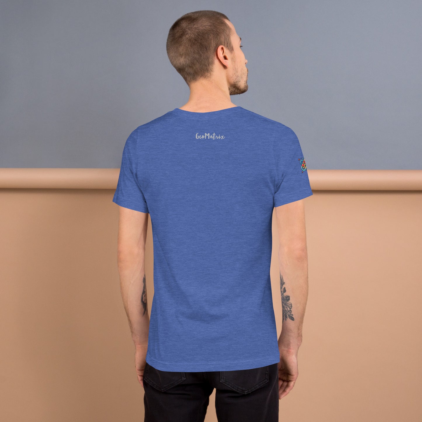 Geometric Fusion Unisex t-shirt