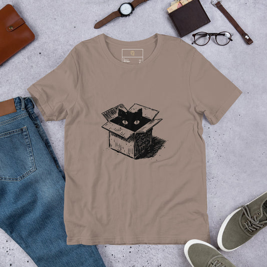 What Happened to Schrodinger's Cat? Unisex t-shirt