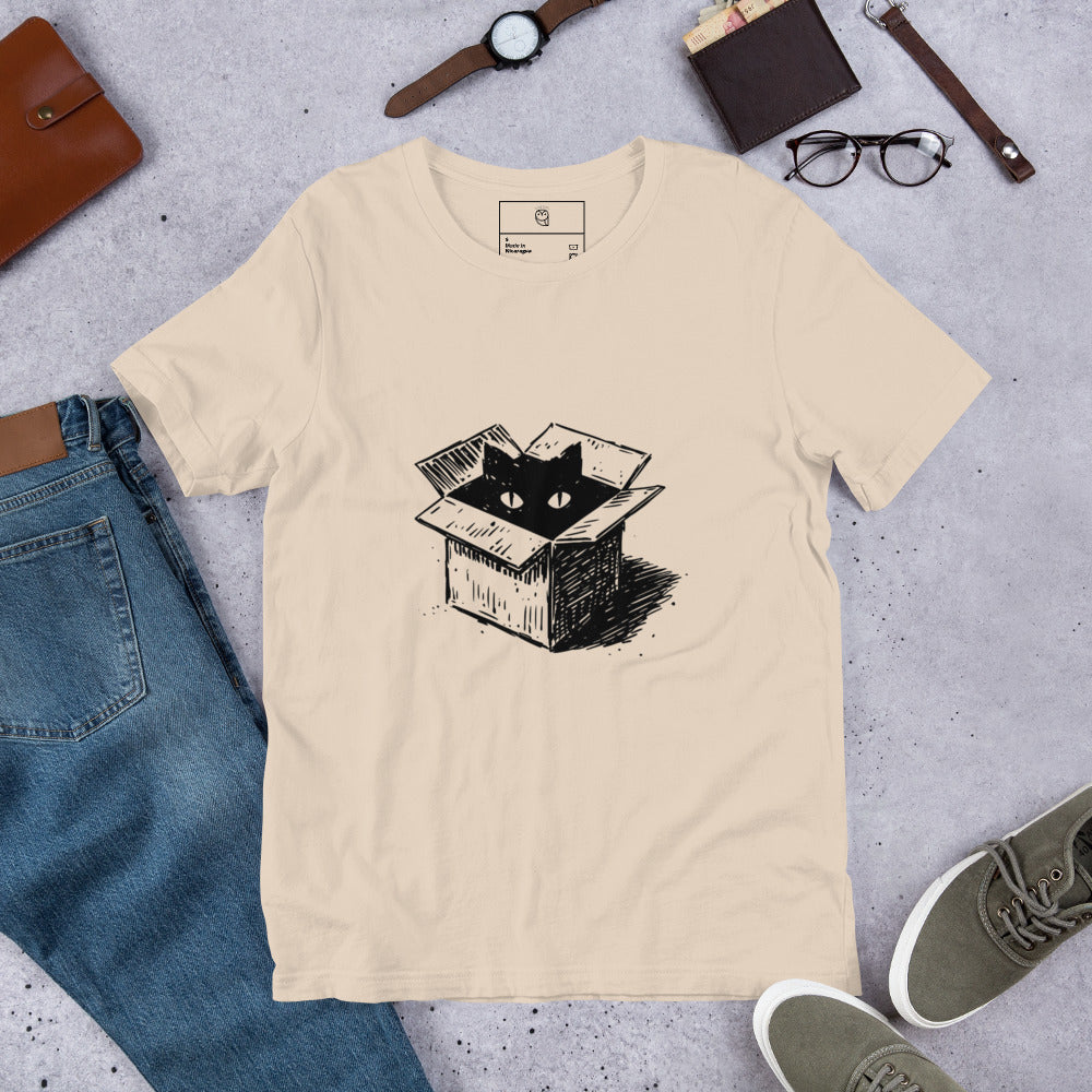 What Happened to Schrodinger's Cat? Unisex t-shirt