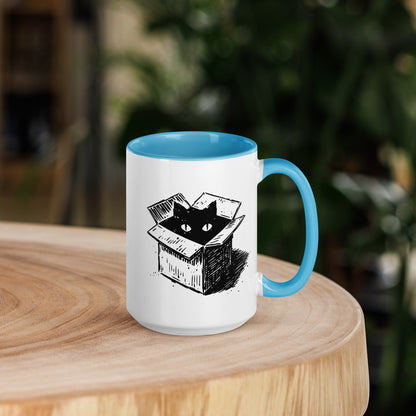 What Happened to Schrodinger's Cat? Mug with Color Inside