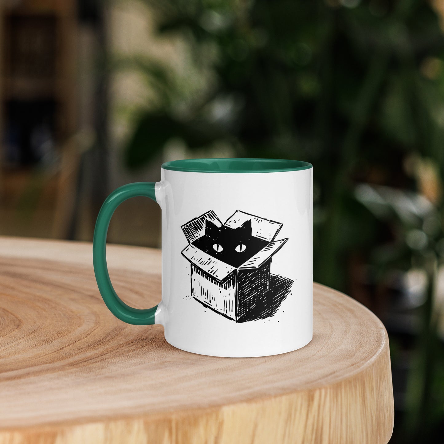What Happened to Schrodinger's Cat? Mug with Color Inside