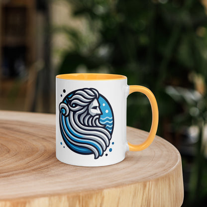 Aquarius Mug with Color Inside