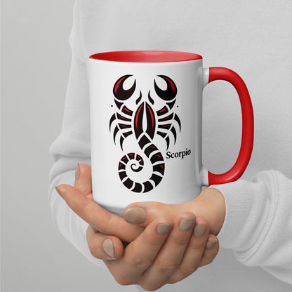Scorpio Mug with Color Inside