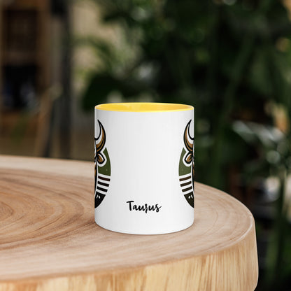Taurus Mug with Color Inside