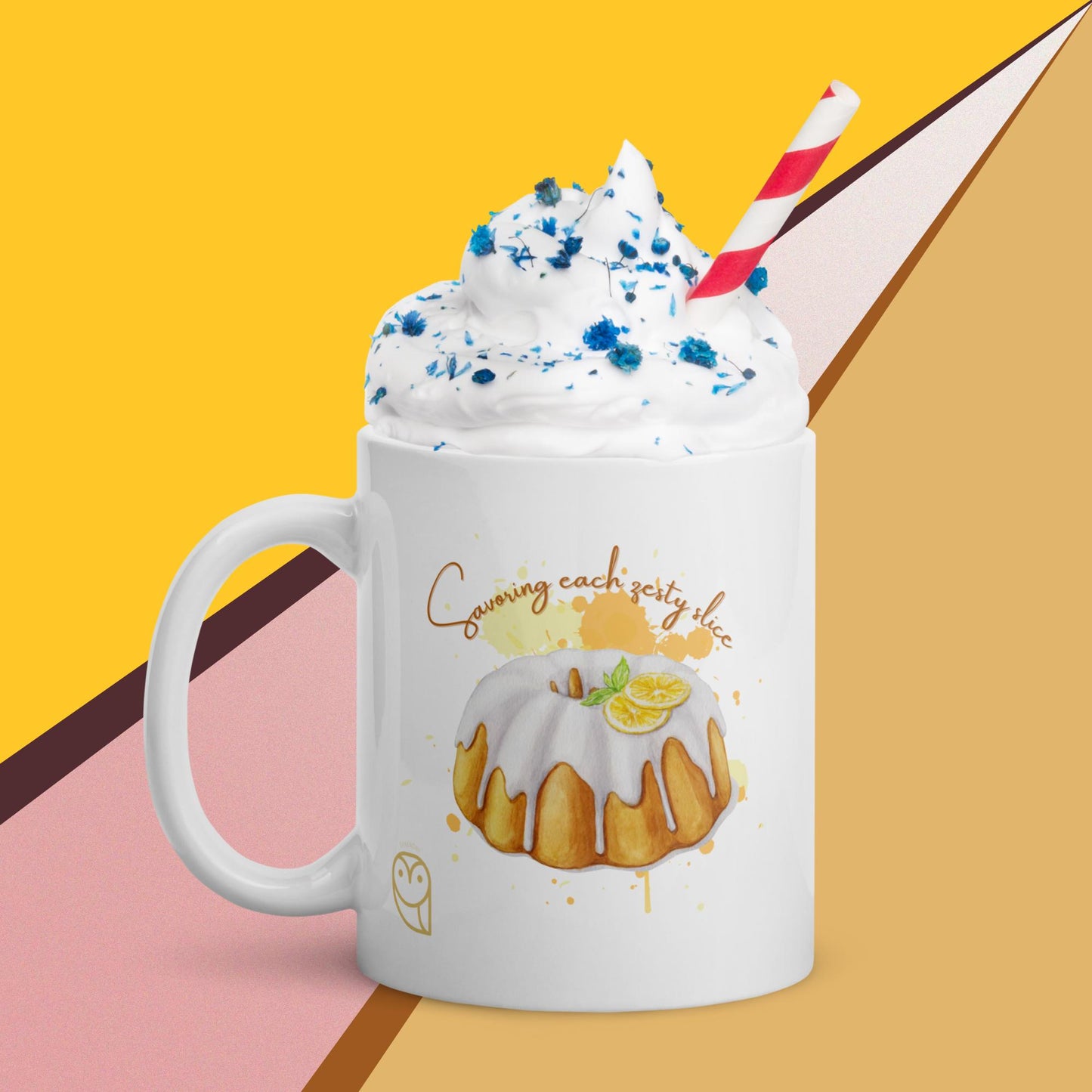 Lemon cake Mug!